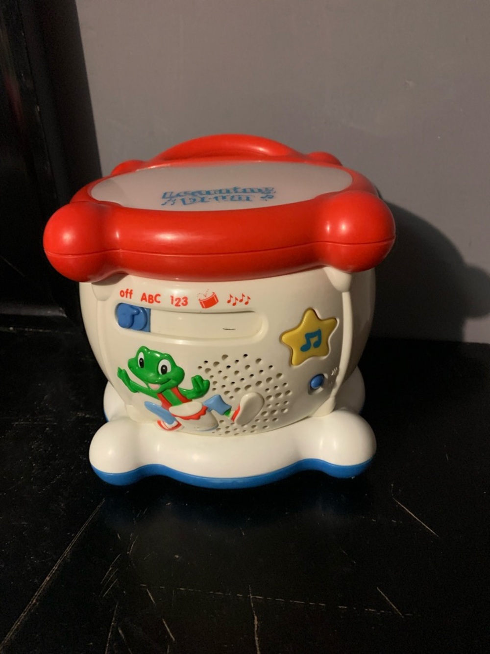 Leap Frog Leapfrog Learning Drum Musical Lights Sound ABC 123 Working